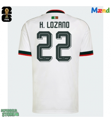 Mexico Hirving Lozano #22 Replika Udebanetrøje VM 2026 Kortærmet